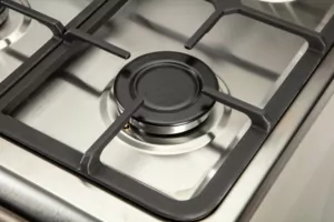 Плита ARDESTO комбі, 52л, 50×60см, конвекція, чавун, підсвічування, форсунки LPG (підключення газового балона), сріблястий