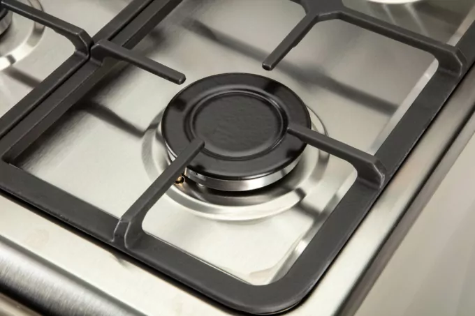 Плита ARDESTO комбі, 52л, 50×60см, конвекція, чавун, підсвічування, форсунки LPG (підключення газового балона), сріблястий