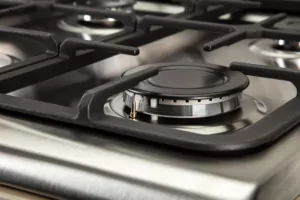 Плита ARDESTO комбі, 52л, 50×60см, конвекція, чавун, підсвічування, форсунки LPG (підключення газового балона), сріблястий