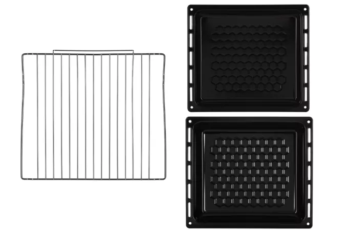 Плита ARDESTO комбі, 52л, 50×60см, конвекція, чавун, підсвічування, форсунки LPG (підключення газового балона), сріблястий