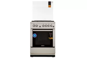 Плита ARDESTO комби, 64л, 60×60см, конвекция, чугун, подсветка, форсунки LPG (подключение газового баллона), съемные направляющие, серебристый