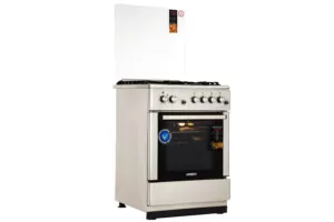 Плита ARDESTO комби, 64л, 60×60см, конвекция, чугун, подсветка, форсунки LPG (подключение газового баллона), съемные направляющие, серебристый
