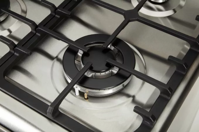 Плита ARDESTO комби, 64л, 60×60см, конвекция, чугун, подсветка, форсунки LPG (подключение газового баллона), съемные направляющие, серебристый