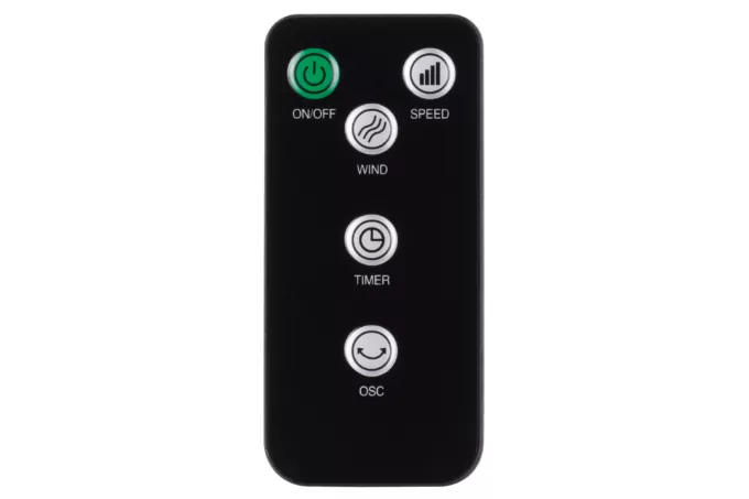 Вентилятор ARDESTO напольный, 50Вт, пульт ДУ, дисплей, черно-белый