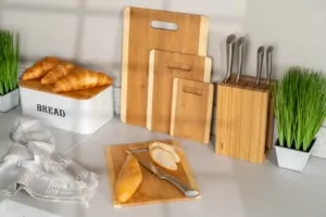 Ardesto Cutting board Midori, 20х14х0.9cm, bamboo