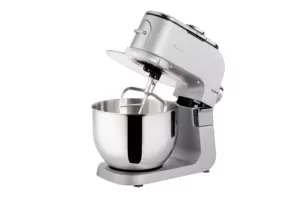 Кухонна машина Ardesto 1500Вт, чаша-метал, корпус-метал, насадок-10, сріблясто-сірий