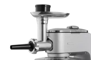 Кухонна машина Ardesto 1500Вт, чаша-метал, корпус-метал, насадок-10, сріблясто-сірий