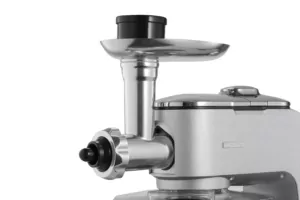 Кухонна машина Ardesto 1500Вт, чаша-метал, корпус-метал, насадок-10, сріблясто-сірий