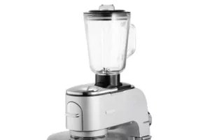 Кухонна машина Ardesto 1500Вт, чаша-метал, корпус-метал, насадок-10, сріблясто-сірий