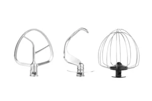 Кухонна машина Ardesto 1500Вт, чаша-метал, корпус-метал, насадок-10, сріблясто-сірий