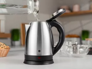 Ardesto electric kettle, 1.8L, metal, silver