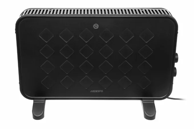 Конвектор ARDESTO, 20м2, 2000Вт, мех. упр-ние, открытый нагрев. элемент, чёрный