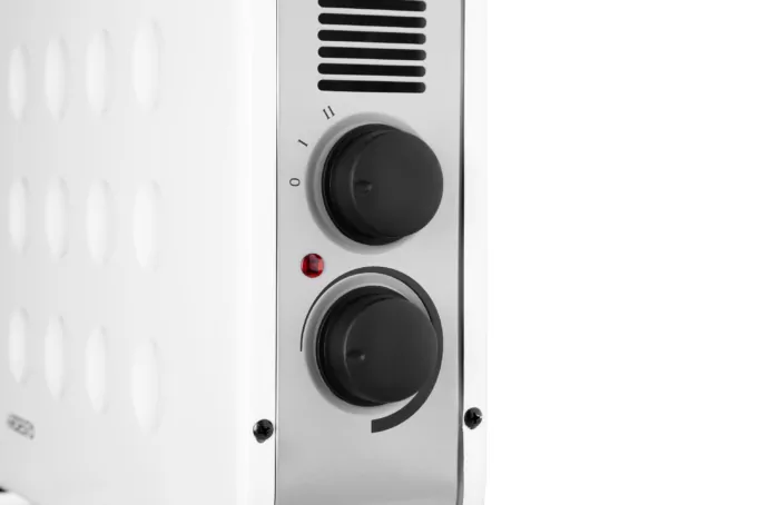 Convector ARDESTO, 20m2, 2000w, mechanical control, open heating element, white