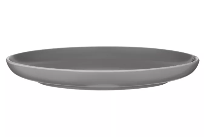 Ardesto Dinner plate   Cremona Dusty grey, 26cm, ceramics, gray