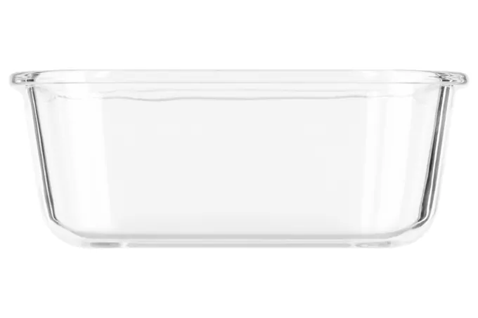 Ardesto Food storage container Gemini 1.2l, borosilicate glass, plastic, square, transparent