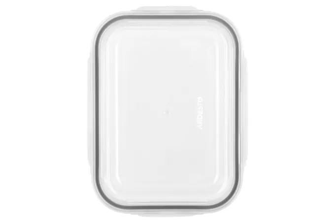 Контейнер для зберігання харчових продуктів ARDESTO Gemini, 1.5л, боросилікатне скло, пластик, прямокутний, прозорий