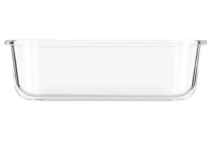 Контейнер для зберігання харчових продуктів ARDESTO Gemini, 1.5л, боросилікатне скло, пластик, прямокутний, прозорий