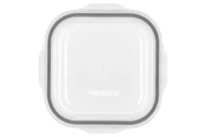 Контейнер для хранения пищевых продуктов Ardesto Gemini, 0.5л, боросиликатное стекло, пластик, квадратный, прозрачный