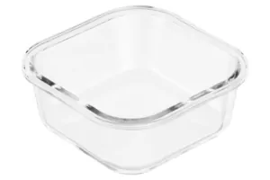 Контейнер для хранения пищевых продуктов Ardesto Gemini, 0.5л, боросиликатное стекло, пластик, квадратный, прозрачный