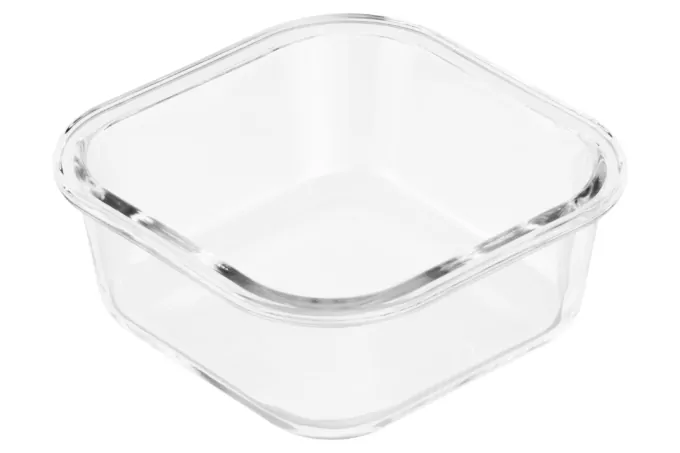 Контейнер для хранения пищевых продуктов Ardesto Gemini, 0.5л, боросиликатное стекло, пластик, квадратный, прозрачный