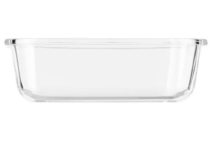 Ardesto Food storage container Gemini 0.6l, borosilicate glass, plastic, rectangular, transparent