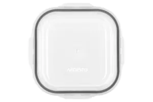 Контейнер для хранения пищевых продуктов Ardesto Gemini, 0.8л, боросиликатное стекло, пластик, квадратный, прозрачный