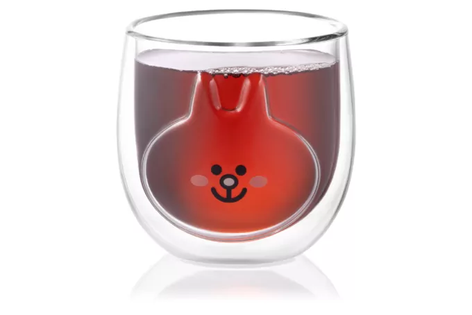 Набор чашек ARDESTO Animals с двойными стенками, 300 мл, 2 шт AR2630AR