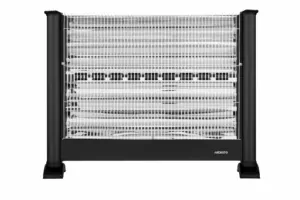 Infrared heater ARDESTO quartz, 28m2, 2500w, mechanical control, floorstanding, black