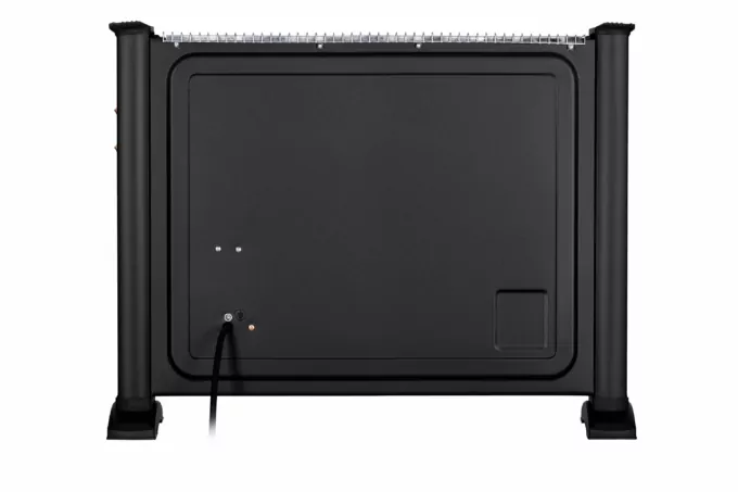 Infrared heater ARDESTO quartz, 28m2, 2500w, mechanical control, floorstanding, black