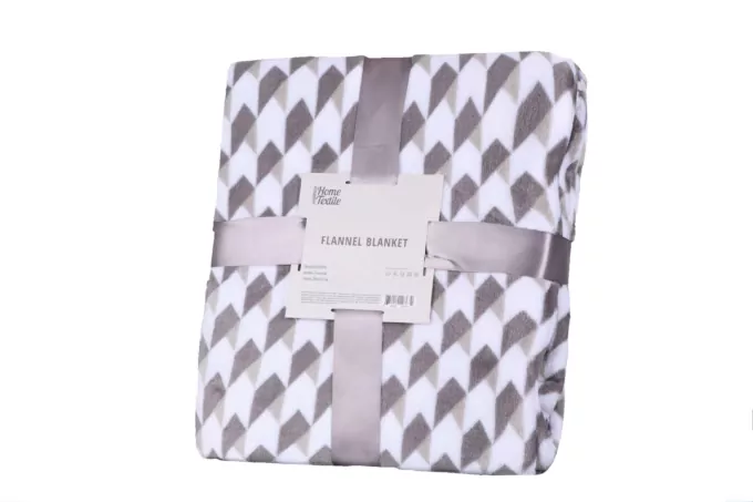 Плед Ardesto Flannel, 200х220см, 100% полиэстер, геометрия