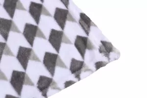 Плед Ardesto Flannel, 200х220см, 100% полиэстер, геометрия