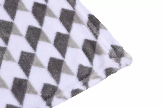 Плед Ardesto Flannel, 200х220см, 100% полиэстер, геометрия