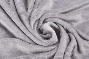 Ardesto Flannel blanket, 200x220cm, 100% polyester, gray