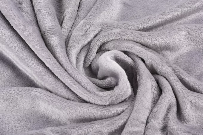 Ardesto Flannel blanket, 200x220cm, 100% polyester, gray