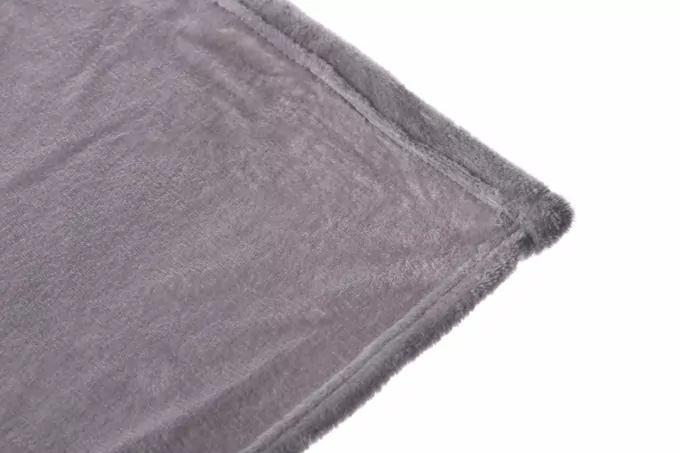 Ardesto Flannel blanket, 200x220cm, 100% polyester, gray