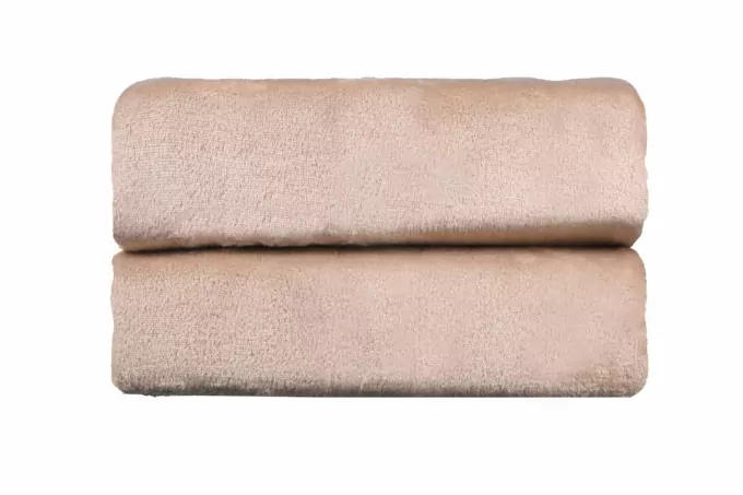 Плед Ardesto Flannel, 200х220см, 100% полиэстер, бежевый