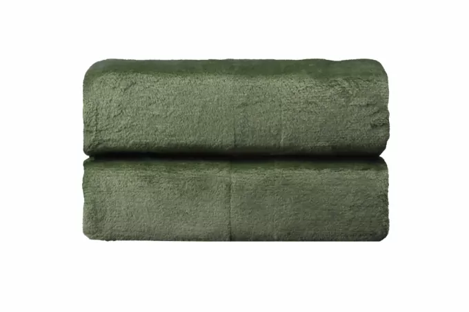 Плед Ardesto Flannel, 160х200см, 100% полиэстер, зеленый