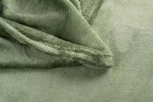 Плед Ardesto Flannel, 160х200см, 100% полиэстер, зеленый