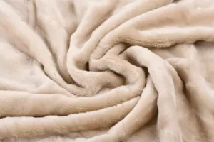 Плед Ardesto Embossed, 160х200см, 100% поліестер, бежевий
