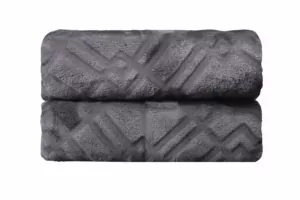 Плед Ardesto Embossed, 160х200см, 100% полиэстер, серый