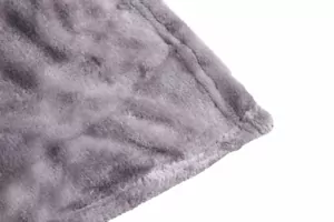 Плед Ardesto Embossed, 160х200см, 100% полиэстер, серый