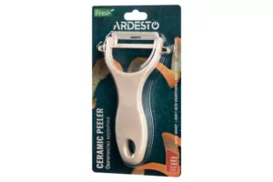 ARDESTO Овочечистка керамічна Fresh, бежевий, кераміка/пластик