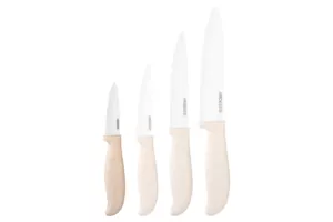 Ardesto Ceramic Paring Knife Fresh, 7.5cm, ceramics, plastic, beige