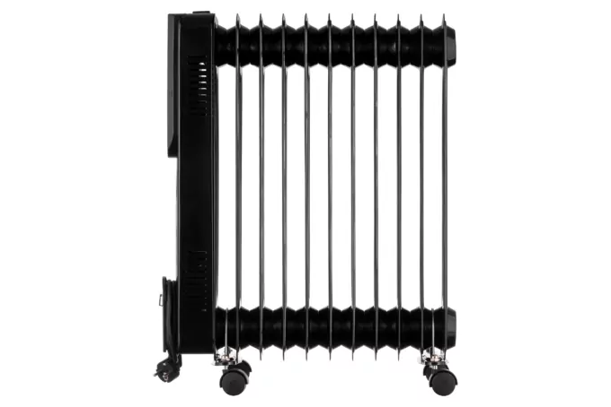Масляный радиатор ARDESTO, 25м2, 2500Вт, электр. упр-ние, 11 секций, пульт ДУ, чёрный