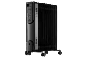 Масляный радиатор ARDESTO, 25м2, 2500Вт, электр. упр-ние, 11 секций, пульт ДУ, чёрный