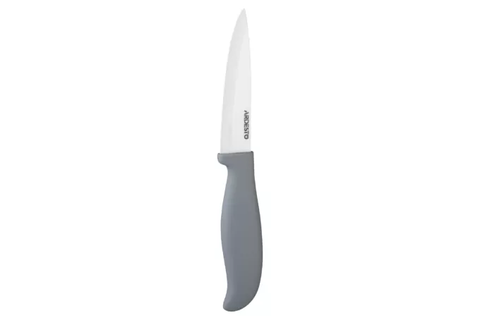 Ceramic utility knife ARDESTO Fresh, 10cm, ceramics, plastic, grey