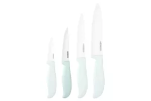 Нож керамический универсальный Ardesto Fresh, 10см, керамика, пластик, голубой