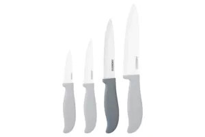 Ardesto Ceramic Slicing Knife Fresh, 12.5cm, ceramics, plastic, grey