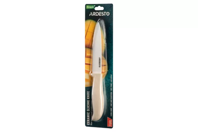 Нож керамический слайсерный ARDESTO Fresh Beige AR2124CS