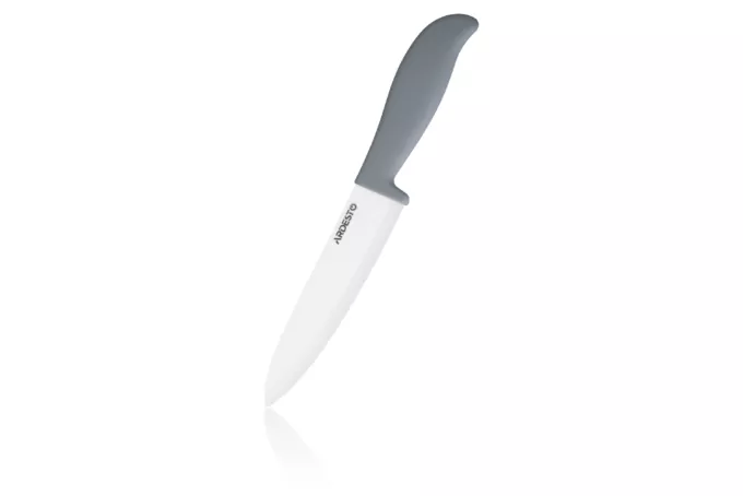 Нож керамический поварской Ardesto Fresh, 15см, керамика, пластик, серый